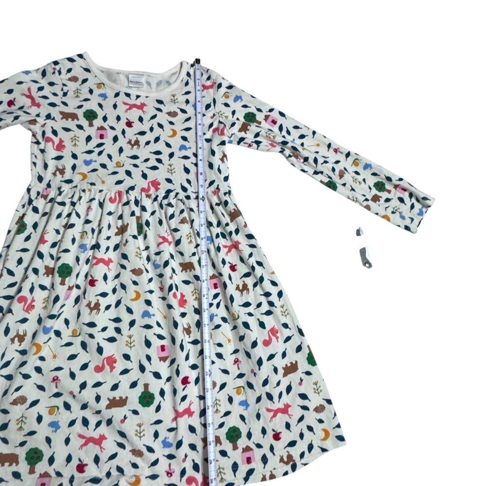 Hanna Andersson Fox and Leaf Print Dress - Picture 4 of 7